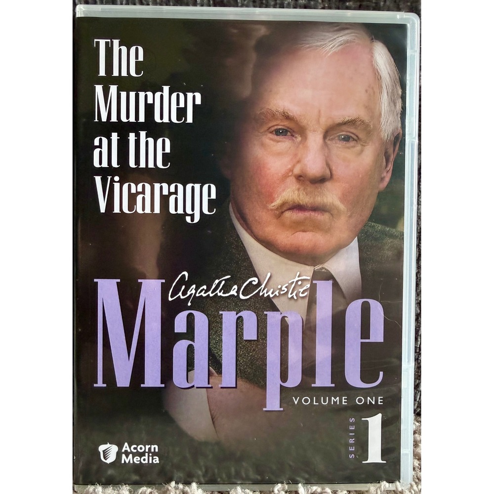 Acorn Media Marple Series 1 Vol 1 DVD Excellent British Mystery